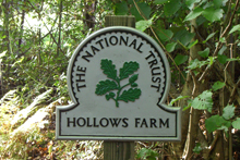 Hollows Farm is location within the National Trust