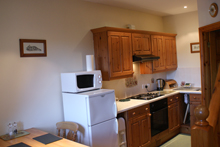 Hollows Cottage - The self-catering kitchen area